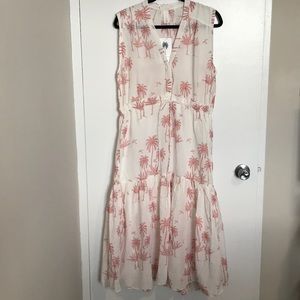 Tropical Print Maxi Dress - H&M - Size Small